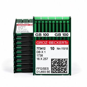 Голки GROZ-BECKERT для промислових швейних машин DBx1 16x257 110/18 FFG/SES
